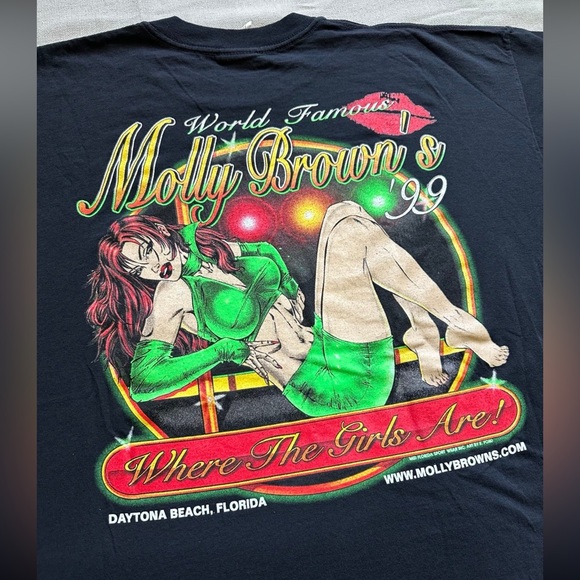 Molly Browns Daytona Beach Vintage Shirt 1999 - Picture 2 of 5